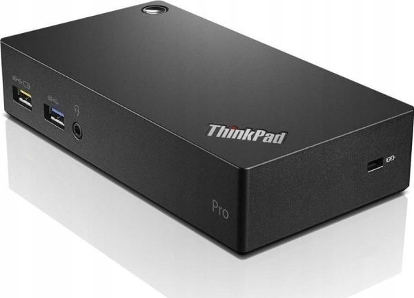 Lenovo Think Pad USB 3.0 Pro, Kabel, USB 3.2 Gen 1 (3.1 Gen 1) Type-A, 10,100,1000 Mbit/s, Svart, 2560 x 1600 pixlar, 2048 x 1152 pixlar