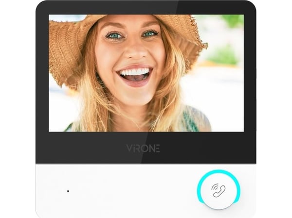 Orno 7" videomonitori, Wi-Fi, kosketusnäyttö PAVONIS- ja PAVONIS MULTI -sarjojen laajentamiseen