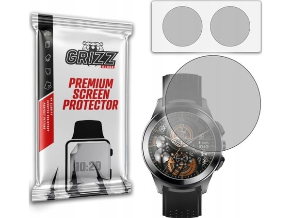 GrizzGlass matt folie til PaperScreen smartwatch WLT10