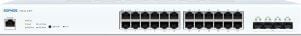Sophos CS110-24FP - Switch - Styrt - 24 x 10/100/1000 (PoE+) + 4 x 1 Gigabit / 10 Gigabit SFP+ - rackmonterbar - PoE+ (410 W)