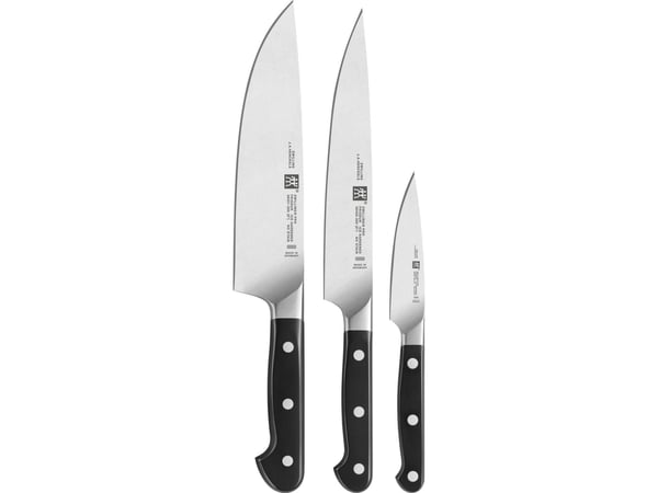 ZWILLING PRO - Veitsisarja - 3 kpl - musta