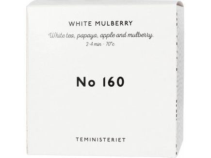 Teministeriet Teministeriet - 160 Hvit Mulberry - Løs te 50g - Refill Pack