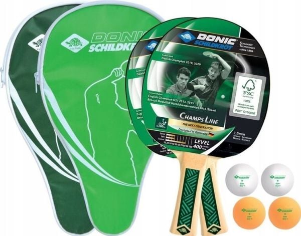 Donic DS SET. CHAMPS Line 400 COVER-sett