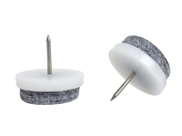 HOME It® glidesøm med filt Ø24 mm 80 stk grå
