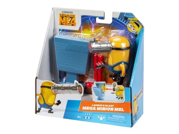 DESPICABLE ME 4, Minion Aktion figur Mel 10 cm