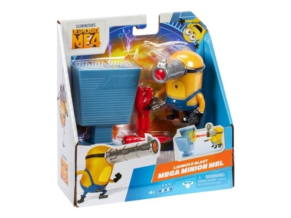 DESPICABLE ME 4, Minion Aktion figur Mel 10 cm