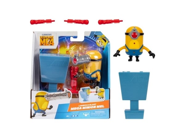 DESPICABLE ME 4, Minion Aktion figur Mel 10 cm