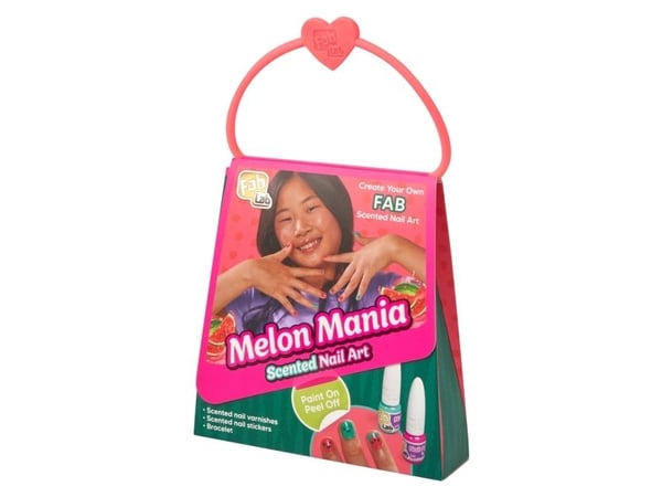 FabLab Melon Mania Neglekunstsæt med duft
