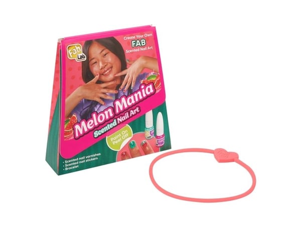 FabLab Melon Mania Neglekunstsæt med duft