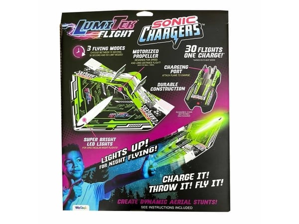 Lumitek Fly Sonic Charger 2 varianter
