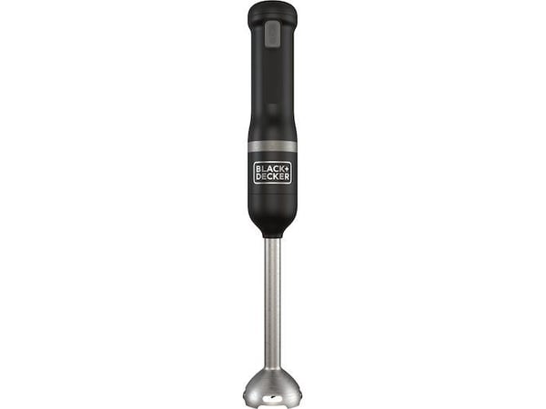 Black & Decker BCKM1012KB-QW, Håndmikser, Sort, Miksing, 0,7 l, Knapper, Lade