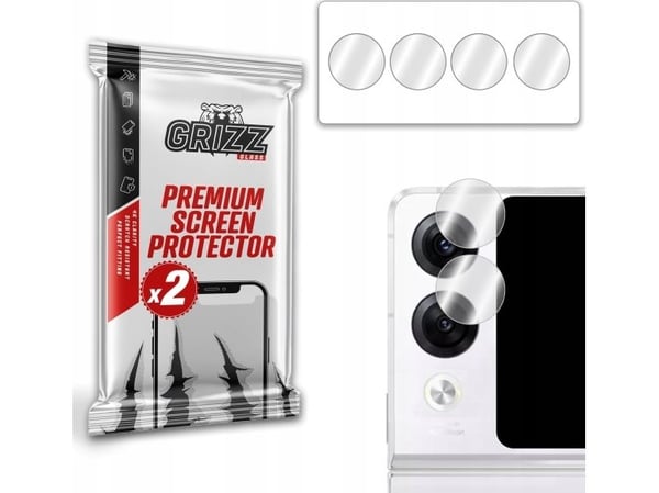 GrizzGlass hybridglass til kamera Oppo Find N2 Flip