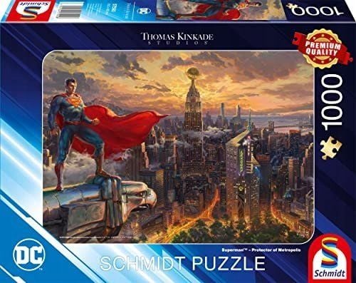 Thomas Kinkade Studios: DC - Teräsmies - Metropolisin suojelija, palapeli