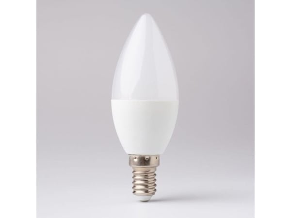 ECOLIGHT2 LED-pære 10W (60W) E14 C30 lysestake 900 lm 230V 3000K varm hvit Eco Light EC79831