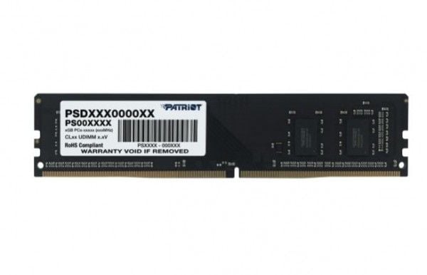Patriot Signature Line - DDR4 - modul - 8 GB - DIMM 288-pin - 1333 MHz / PC4-21300 - CL19 - 1.2 V - ikke-bufret - ikke-ECC
