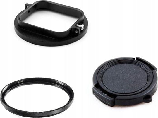 Xrec adapter 58 mm + UV-filter + deksel/kit til GoPro HERO 5 4 Session
