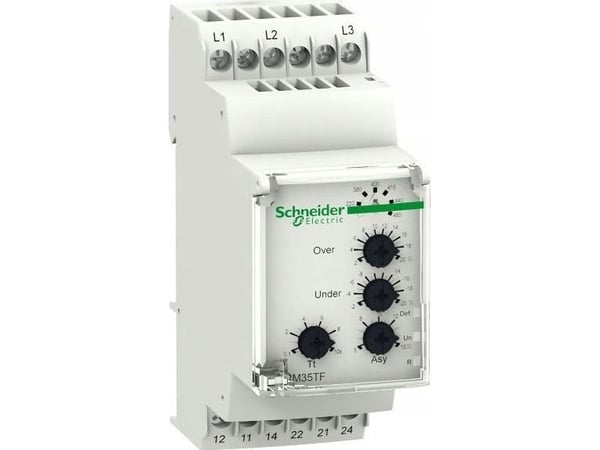 Schneider Electric RM35-T monitoiminen vaiheohjausrele, vaihteluväli 194...528 V AC RM35TF30