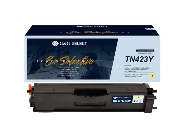 G&G GS-BTN423Y, 4000 sider, Gult, 1 stykker