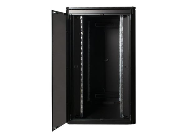 Lanview by Logon Data Line - Rack skap - 800 x 1000 mm, data line - free-standing - svart - 26U - 19"