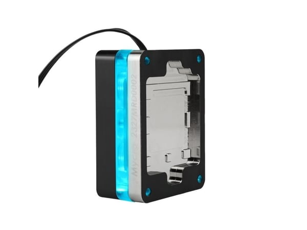 Thermal Grizzly AM5 MYCRO DIRECT-DIE, Vannblokk, Akryl, Aluminium, Kopper, Sort, Sokkel AM5, 1/4", Prosessor
