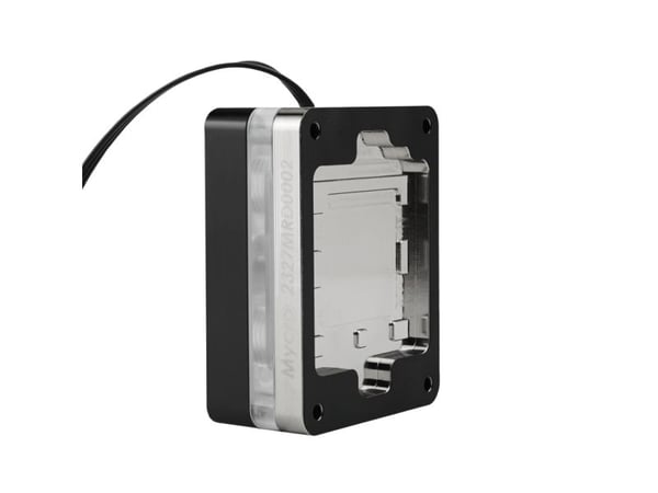 Thermal Grizzly AM5 MYCRO DIRECT-DIE, Vannblokk, Akryl, Aluminium, Kopper, Sort, Sokkel AM5, 1/4", Prosessor