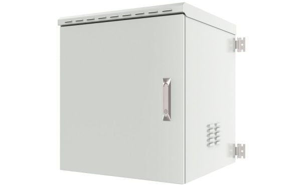 Lanview by Logon - Rack skap - 60 x 60 - veggmonterbar - hvit, RAL 7035 - 12U - 19"