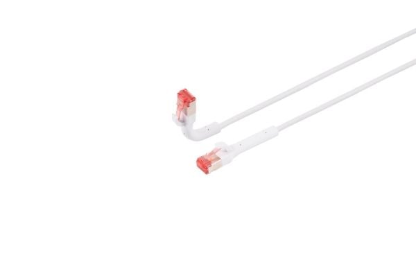 Lanview Flex-Angle - Liitäntäjohto - RJ-45 (uros) - RJ-45 (uros) - 1,5 m - 3,6 mm - U/FTP - CAT 6a - booted, knotless, 10 Gigabit Ethernet - musta