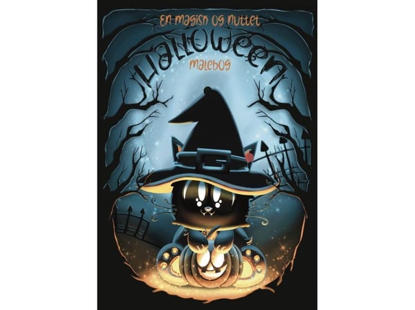 Halloween malebok | Mia Maniell | Språk: Dansk Halloween malebok | Mia Maniell | Språk: Dansk