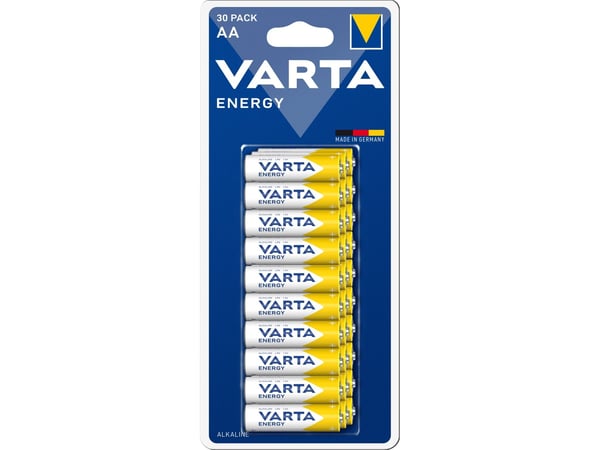 Varta Energy 04106 - Batteri 30 x AA-type - Alkalisk