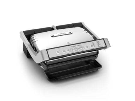 Tefal GC707D, Svart, Rostfritt stål, Rektangulär, Grid, 600 cm ^, Pressgjuten aluminium, 2000 W