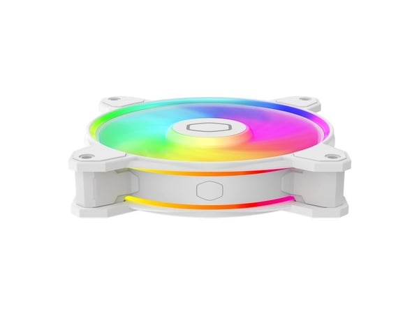 Cooler Master MasterFan MF120 HALO² - White Edition - kabinettvifte - 120 mm - hvit