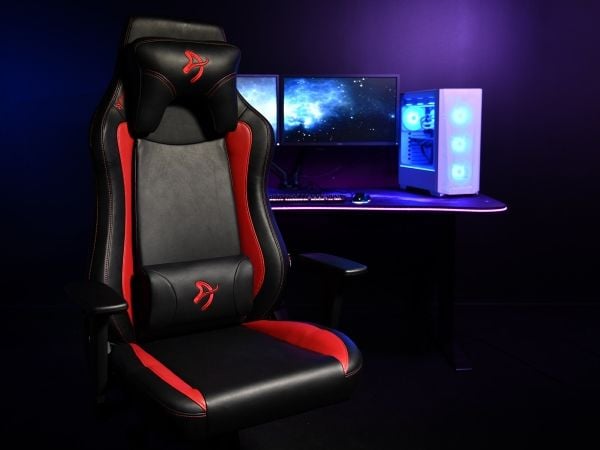 Arozzi Vernazza SoftPU - Gaming Chair - Black/Red