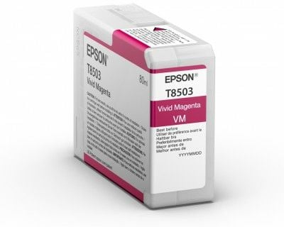 Epson T8503, Kirkas magenta, 80 ml, 1 kpl, Kertapakkaus