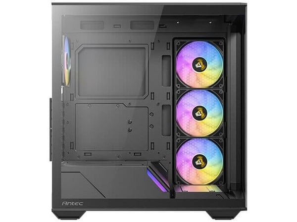 Antec Constellation Series C3 ARGB - Mid tower - ATX - sidepanel med vindu (herdet glass) - ingen strømforsyning - svart - USB/lyd