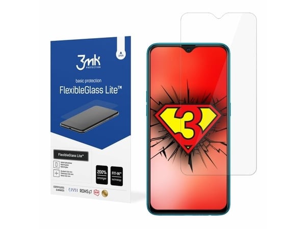 3MK 3MK FlexibleGlass Lite Oppo A12 Hybrid Glass Lite