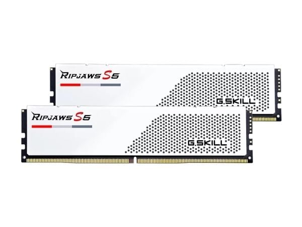 G.Skill Ripjaws S5 - DDR5 - sett - 96 GB: 2 x 48 GB - DIMM 288-pin lav profil - 5200 MT/s / PC5-41600 - CL40 - 1.1 V - ikke-bufret - ikke-ECC - mat...