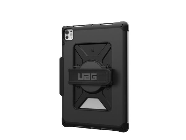 UAG Metropolis Series - Baksidesskydd för surfplatta - med handrem - composite, polyuretan (PU) - svart - för Apple 11-inch iPad Pro (M4)