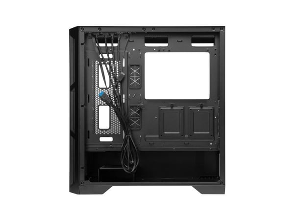 Chieftec Apex Q - Tower - utvidet ATX (E-ATX) - ingen strømforsyning (ATX) - svart - USB/lyd