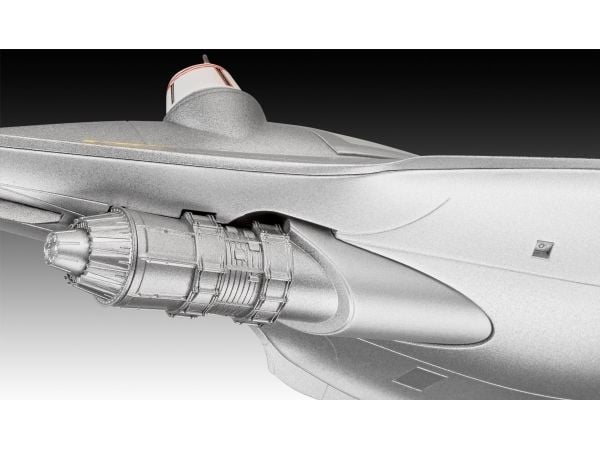 Revell N1 Starfighter, Spaceship model, Monteringssett, 1:24, N-1 Starfighter, Alle kjønn, Star Wars - The Mandalorian