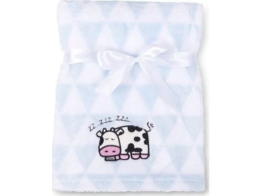 BabyMatex pledd med broderi 75*100 Ricco universell