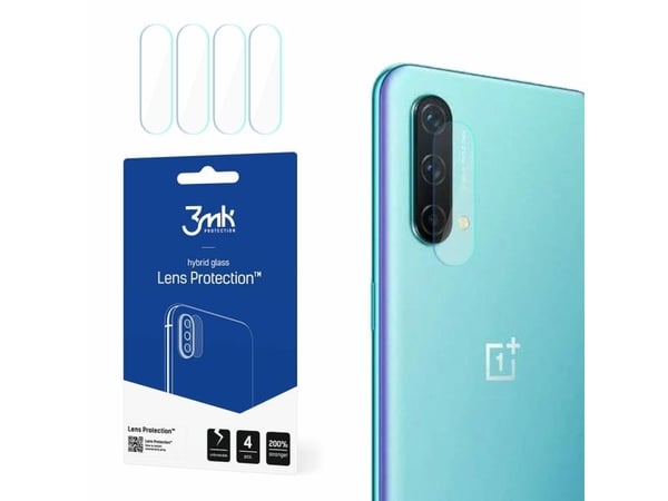 3MK Hybridglass for kameralinse 3MK Lens Protection OnePlus Nord CE 5G [4 PACK]