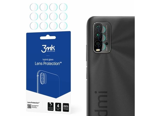 3MK Lens Protect for Xiaomi Redmi 9T (beskyttelse for kameralinse) 4 stk