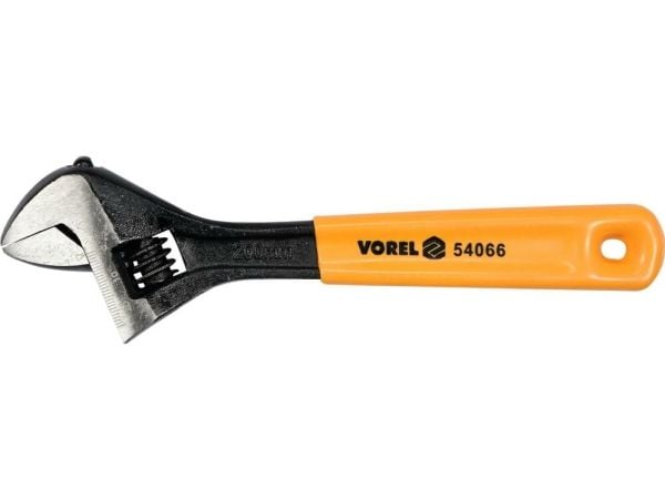 Vorel säädettävä jakoavain 200mm kumikahva (54066) Vorel säädettävä jakoavain 200mm kumikahva (54066)