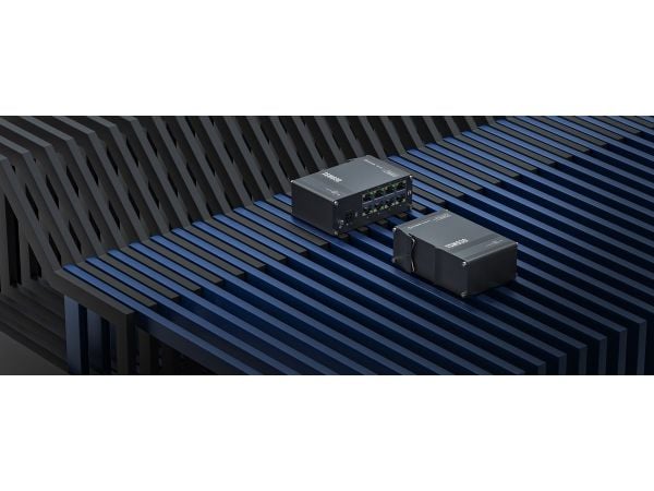 Teltonika TSW030 - Switch - ikke-styrt - 8 x 10/100 - DIN-skinnemonterbar