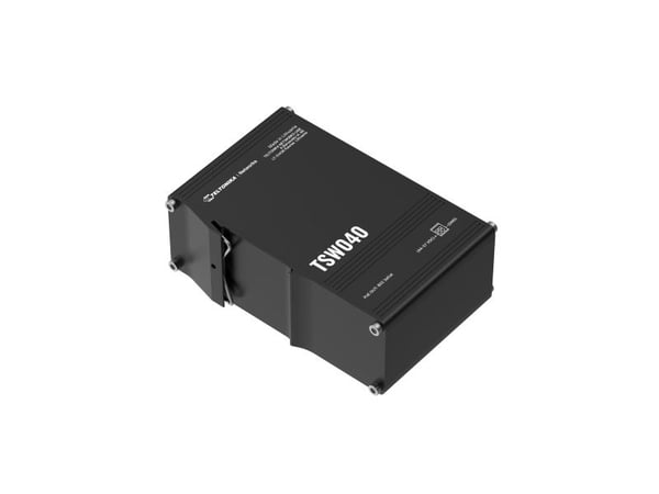Teltonika TSW040 - Switch - ikke-styrt - 8 x 10/100 (PoE+) - DIN-skinnemonterbar - PoE+ (240 W)