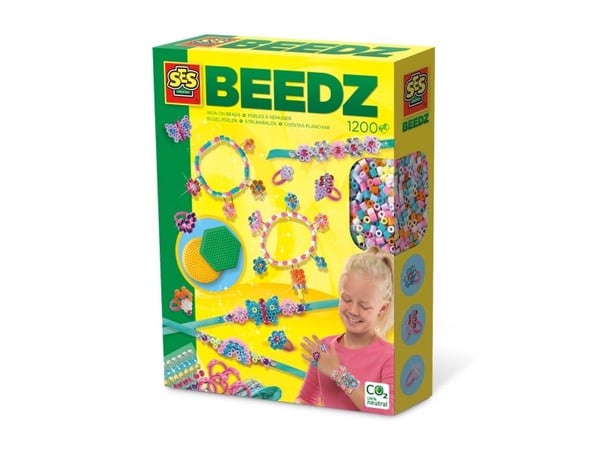SES Creative Beedz 06078, 5 år, Gutt/Jente, Barn, Fotoark kartong, Flerfarget, 1200 stykker
