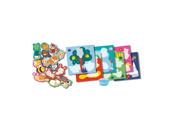 SES Creative My First 14401, Kids'' stickers, 1 år, Fotoark kartong, Flerfarget