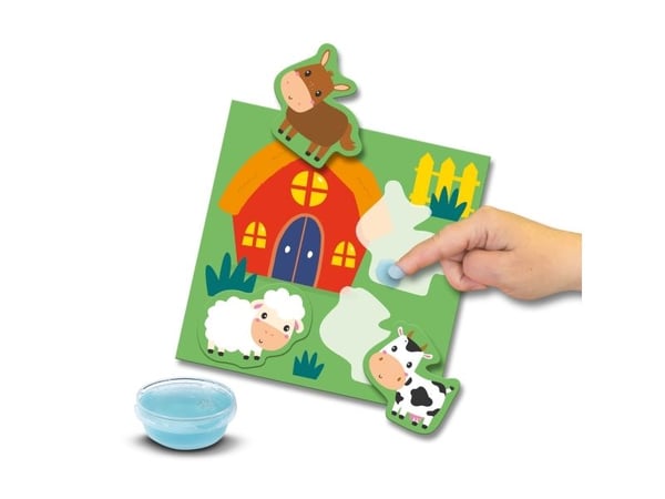 SES Creative My First 14401, Kids'' stickers, 1 år, Fotoark kartong, Flerfarget