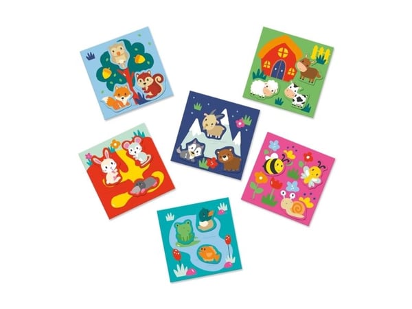 SES Creative My First 14401, Kids'' stickers, 1 år, Fotoark kartong, Flerfarget
