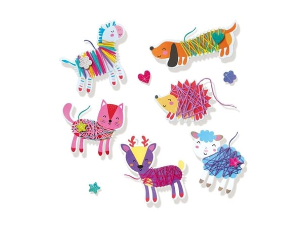 SES Creative 14024, Pysselsett for barn, 3 år, papp